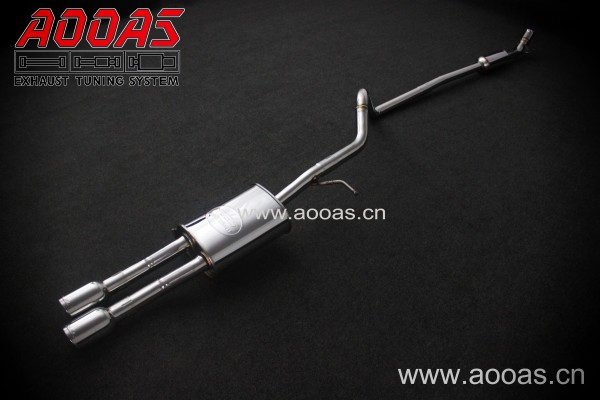 【AOOAS exhaust pipe】 Peugeot RCZ in the end of a single double-side product map